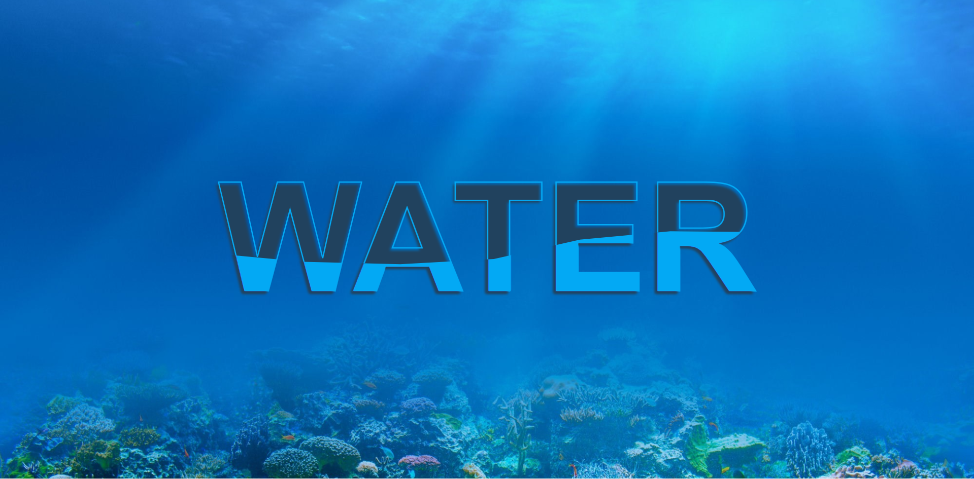 Water Wave Text Animation